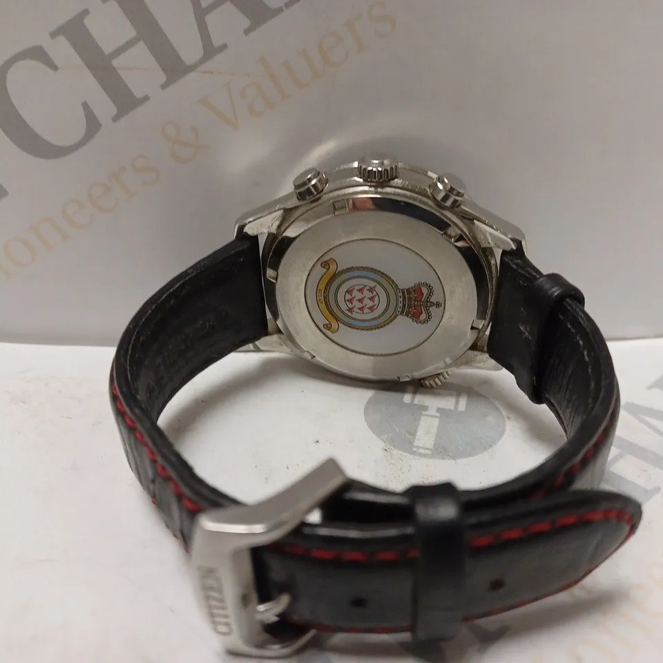 CITIZEN ECO DRIVE RED ARROWS WATCH 