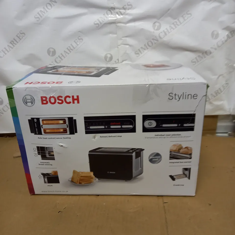 BOSCH STYLINE 2-SLICE TOASTER