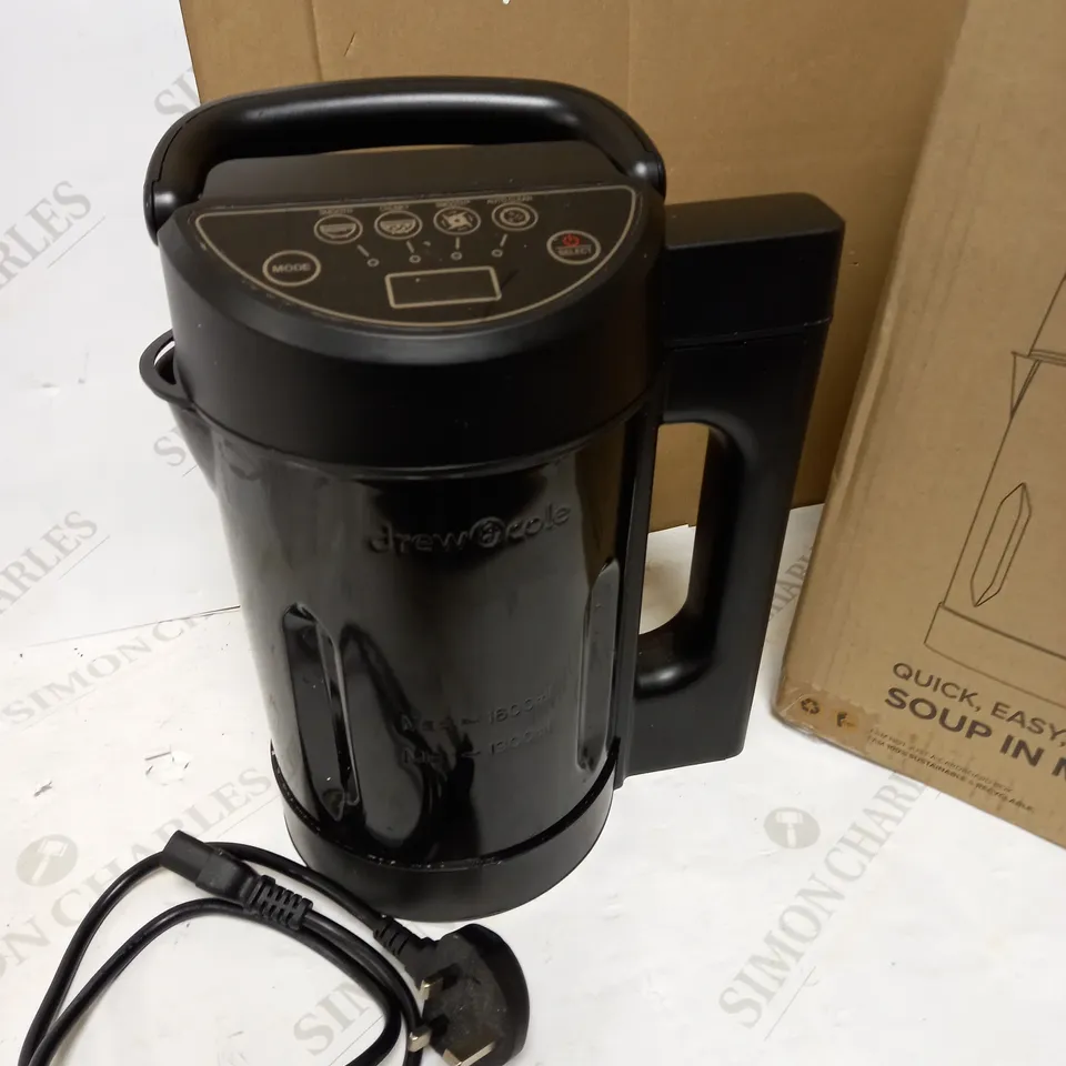 SOUP CHEF ESSENTIAL LIMITED EDITION PIANO BLACK SOUP MAKER
