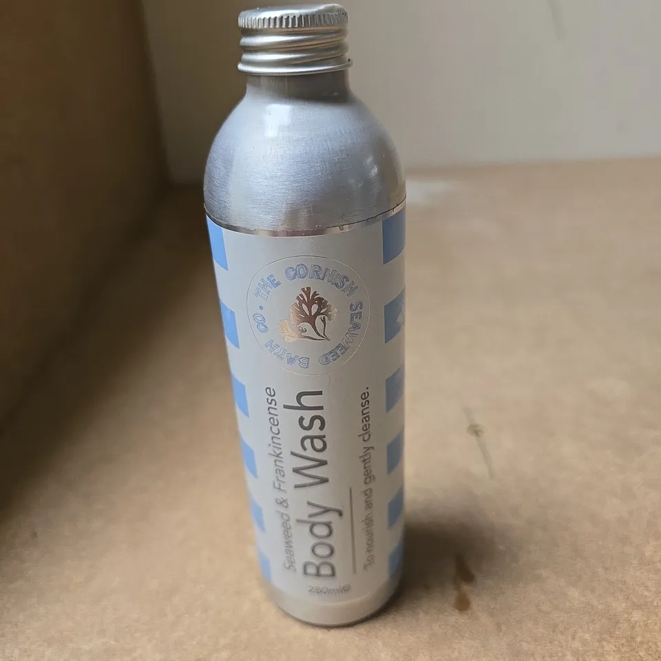 CORNISH SEAWEED BATH CO BODY WASH – SEAWEED & FRANKINCENSE, 280ML