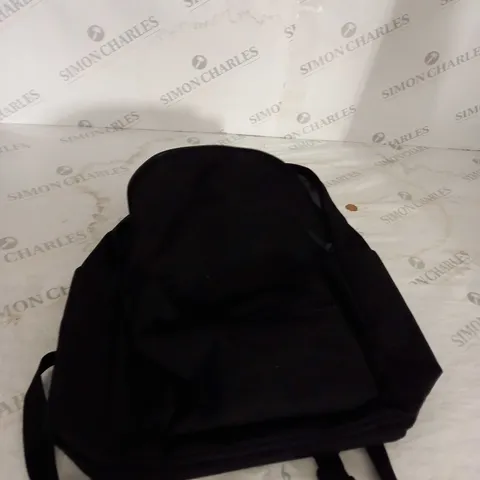 BLACK UNBRANDED BACKPACK