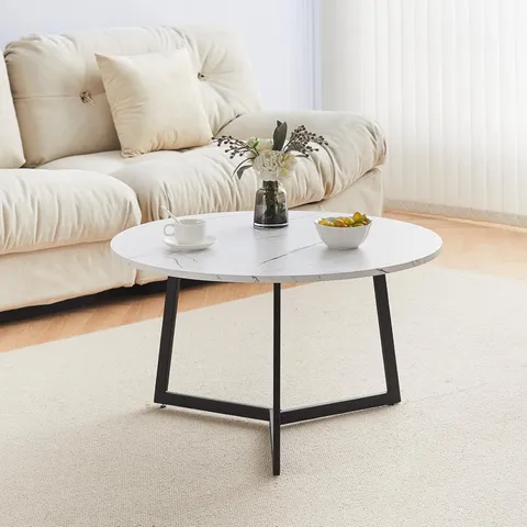 BOXED OFCASA COFFEE TABLE - WHITE