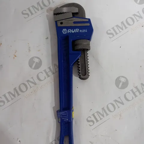 RUR HEAVY DUTY PIPE WRENCH 12"