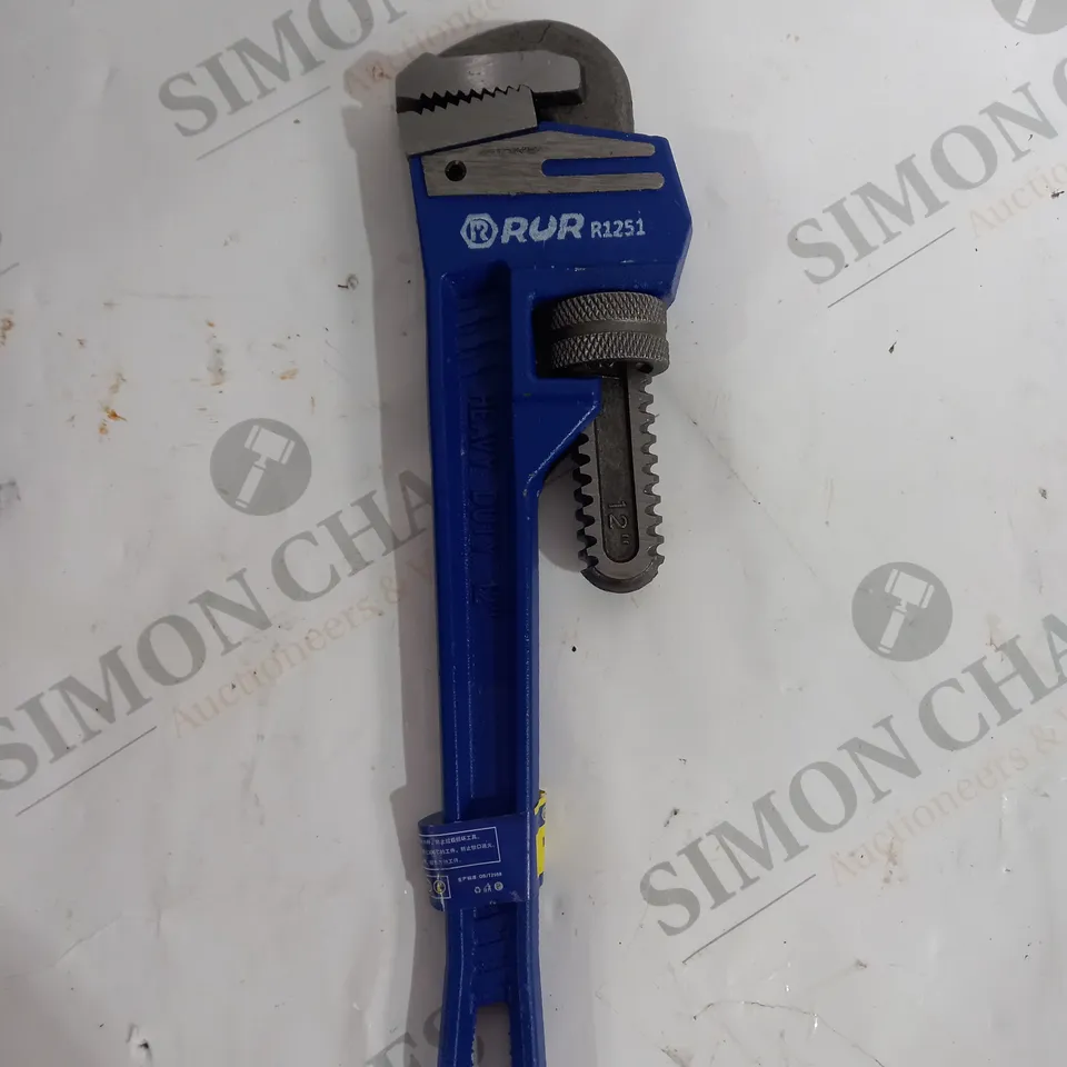 RUR HEAVY DUTY PIPE WRENCH 12"