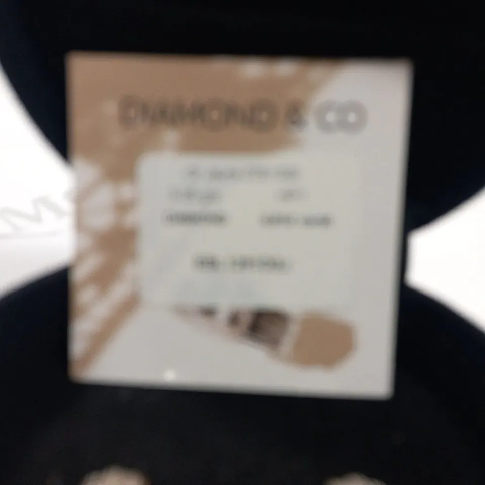 BOXED DIAMONDS AND CO EARRINGS