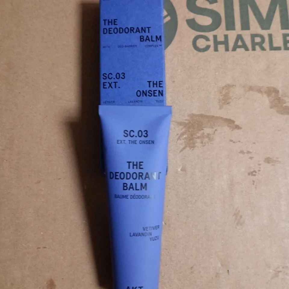 AKT THE DEODORANT BALM – VETIVER, LAVANDIN & YUZU, SC.03 EXT. THE ONSEN