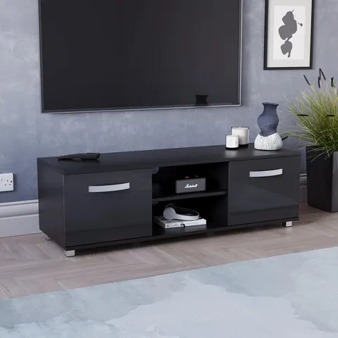 BOXED MUSKOKA TV STAND FOR TV'S UP 50"