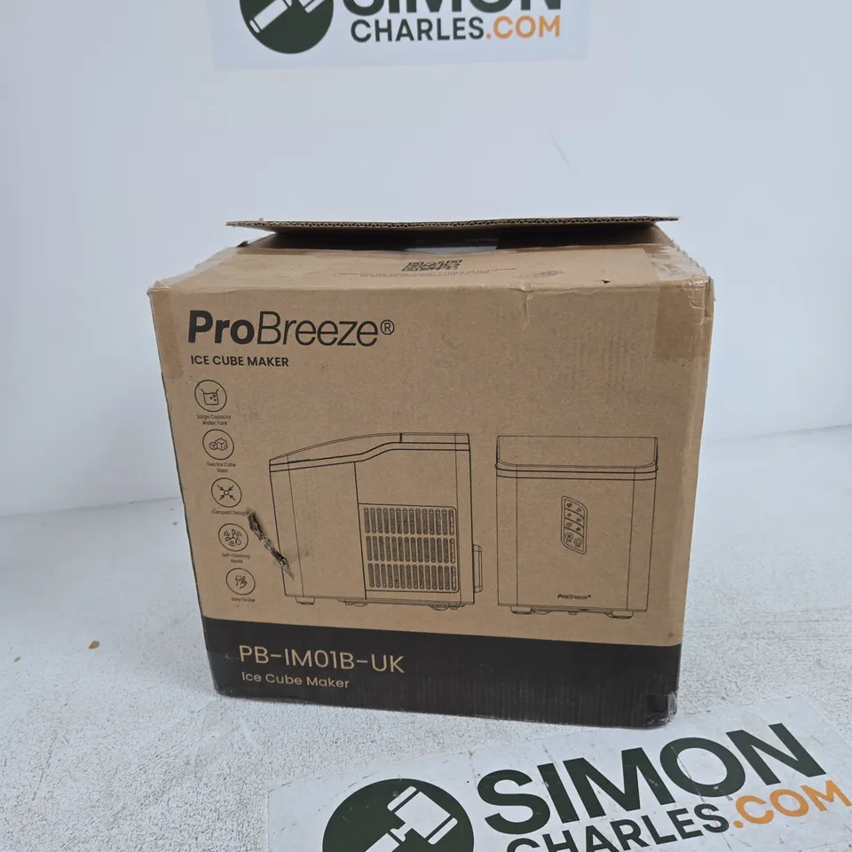 PROBREEZE ICE CUBE MAKER PB-IM01B-UK