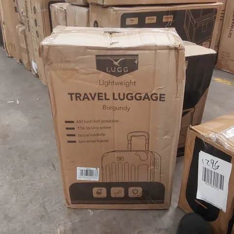 BOXED LUGG LIGHTWEIGHT TRAVEL SUITCASE