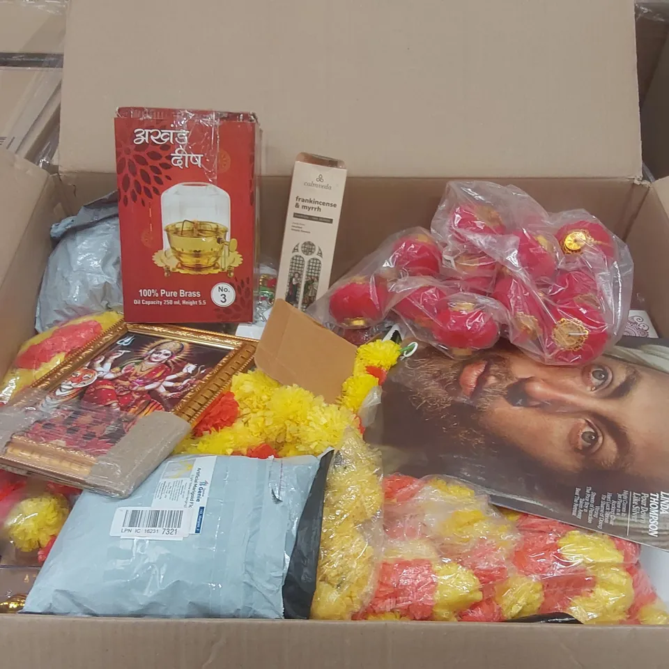 PALLET CONTAINING A VERY LARGE QUANTITY OF ASSORTED RELIGIOUS ITEMS