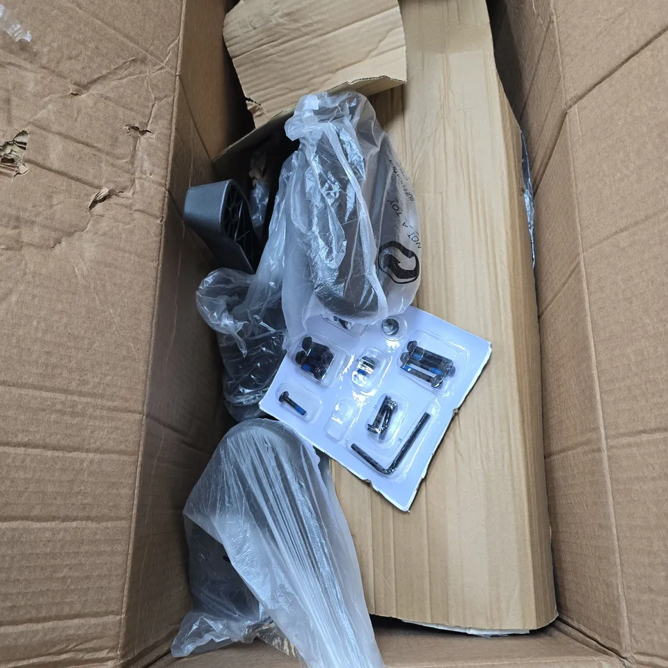 BOXED ERIK OFFICE CHAIR - BLACK (1 BOX)