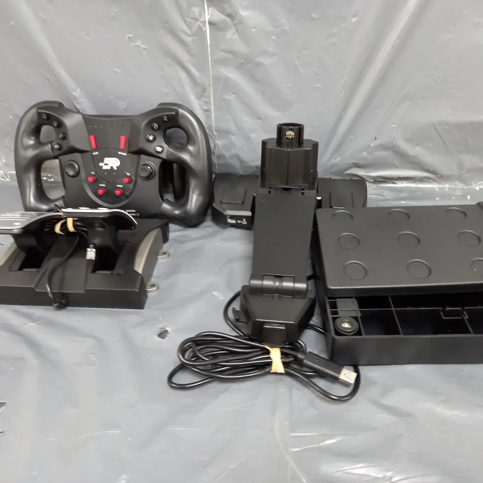 FRTEC FORMULA STEERING WHEEL AND PEDAL