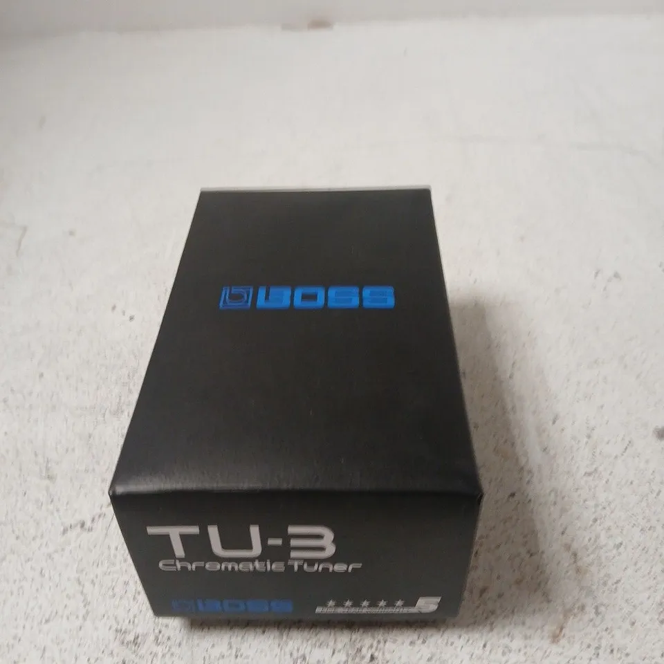 BOSS TU-3 CHROMATIC TUNER PEDAL – BOXED