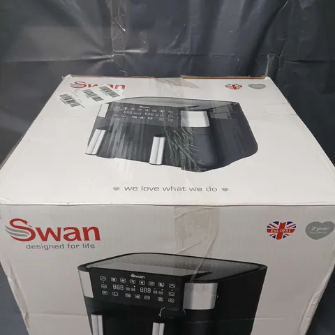 BOXED SWAN 7.6L DUAL AIR FRYER 