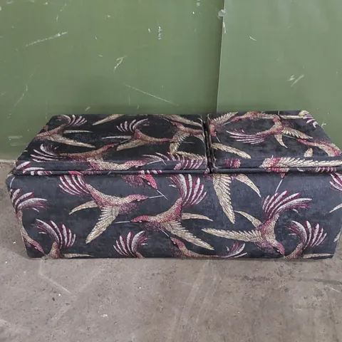 DESIGNER THE LOUNGE CO. MADE TAYLOR STORAGE BENCH 