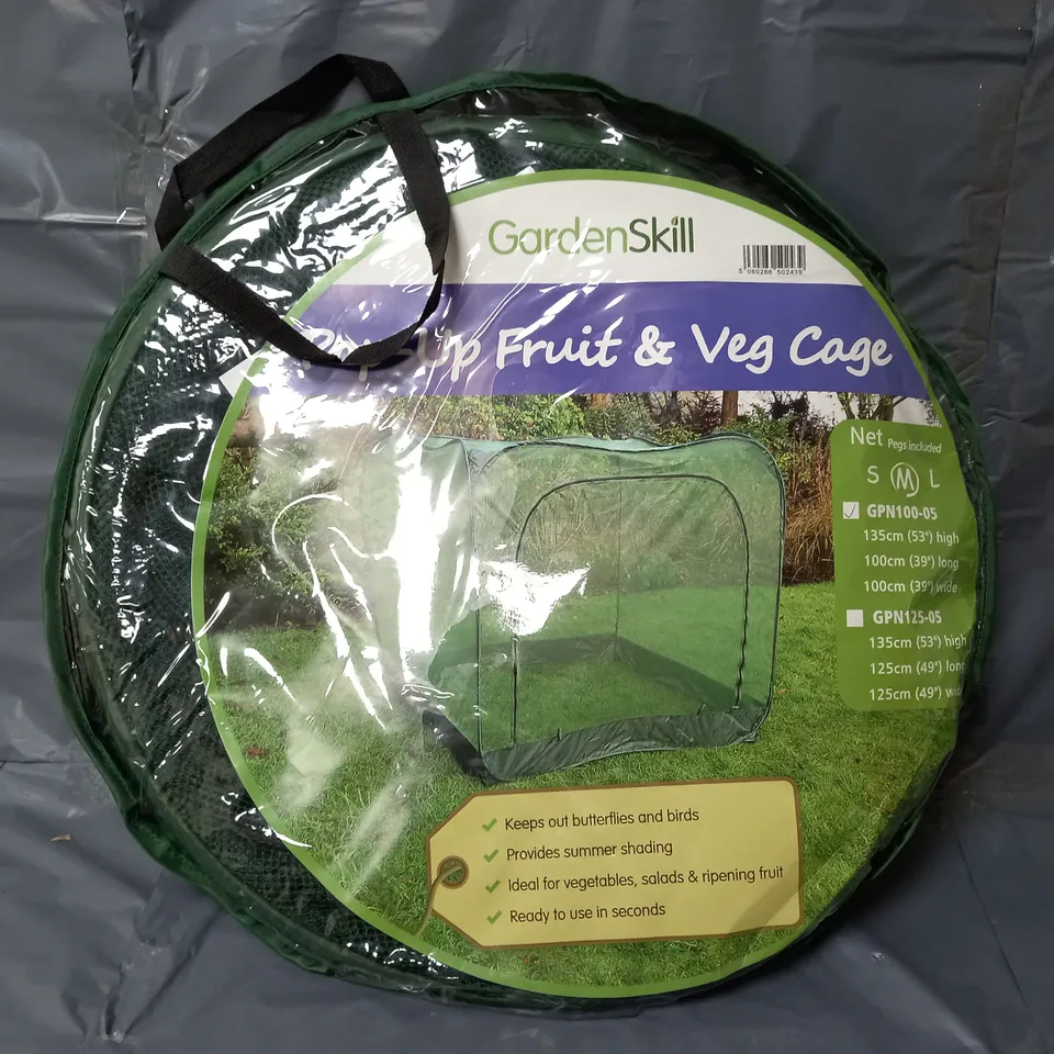 GARDEN SKILL POP-UP FRUIT & VEG CAGE