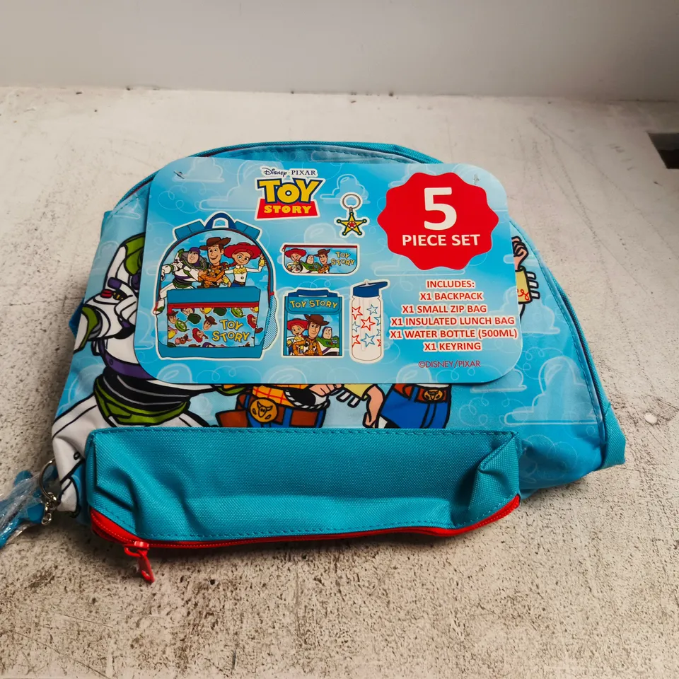 TOY STORY 5-PIECE BACKPACK SET 