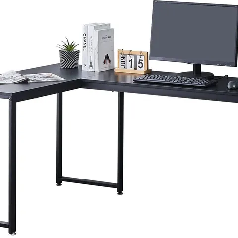 BOXED CORNER COMPUTER DESK