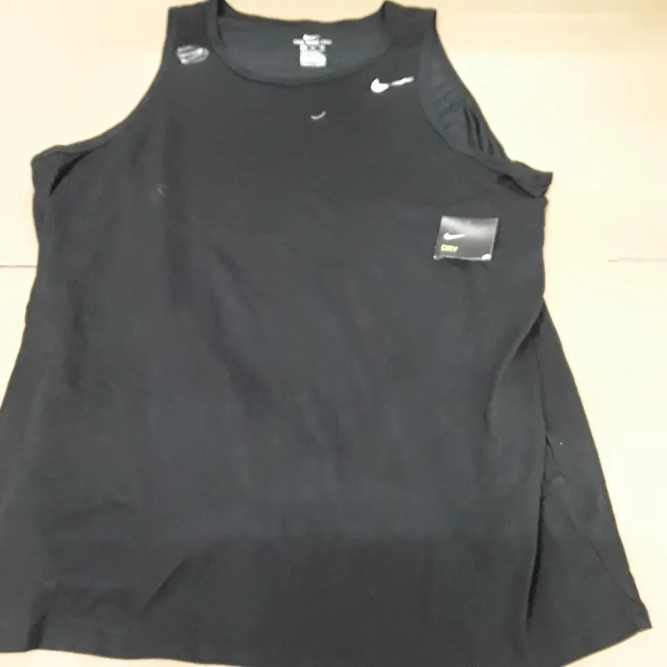 NIKE DRI-FIT BLACK VEST - XXL