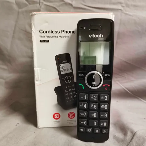 VTECH CORDLESS PHONE WITH ANSWERING MACHINE ES2050 – HANDSET WITH BOXED PACKAGING