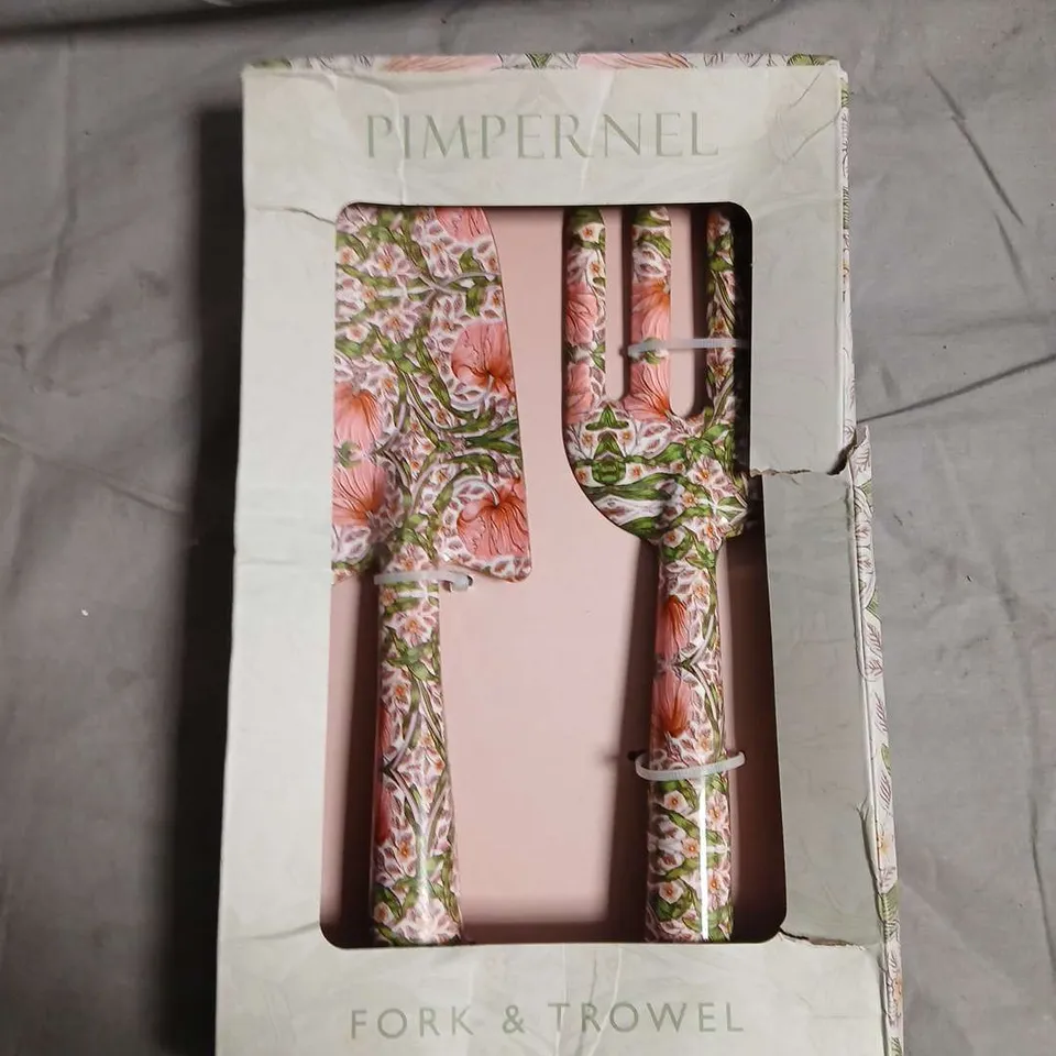 PIMPERNEL FLORAL DESIGN FORK & TROWEL