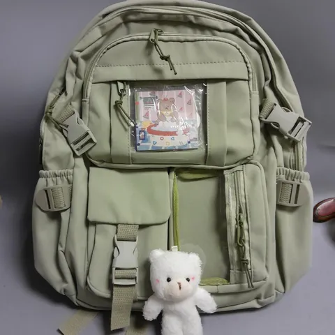 GREEN BABY CHANGING RUCKSACK