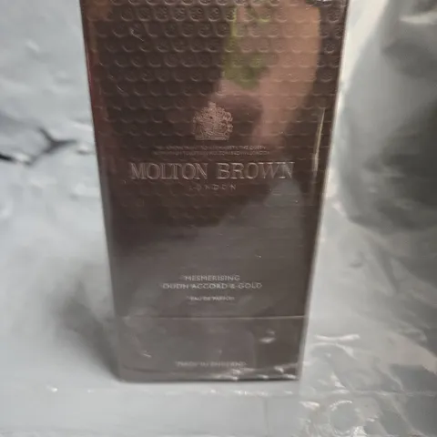 BOXED AND SEALED MOLTON BROWN LONDON MESMERISING OUDH ACCORD AND GOLD EAU DE PARFUM 100ML