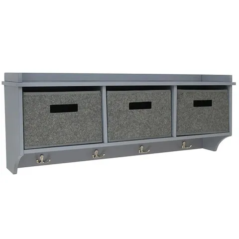 BOXED TERRIE WALL MOUNTED COAT RACK