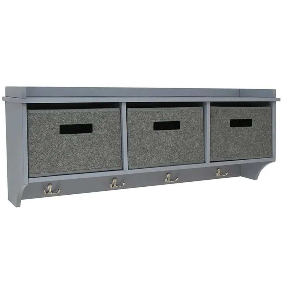 BOXED TERRIE WALL MOUNTED COAT RACK