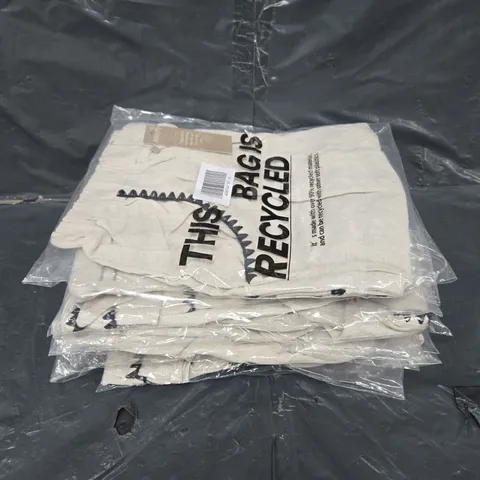 15 BAGGED APRICOT STITCH EDGE LINEN MIX SHORTS