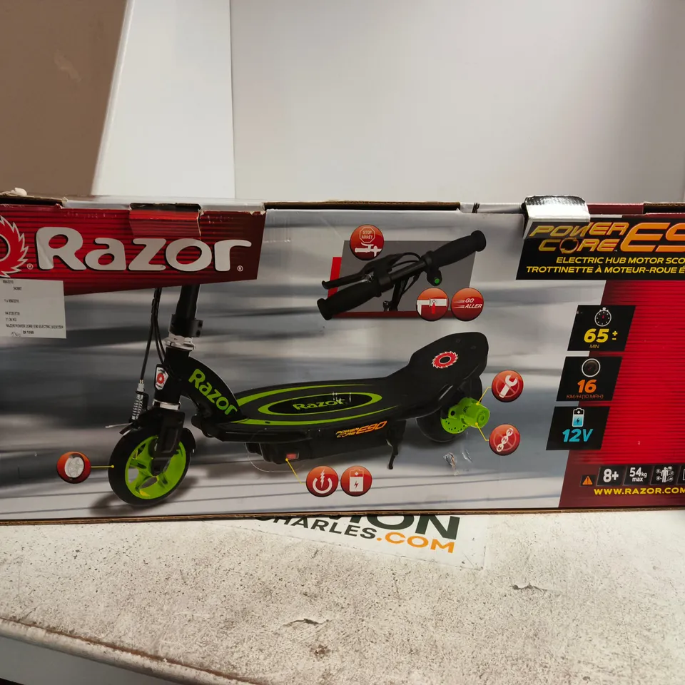 RAZOR POWER CORE E90 ELECTRIC SCOOTER – TOY, BOXED