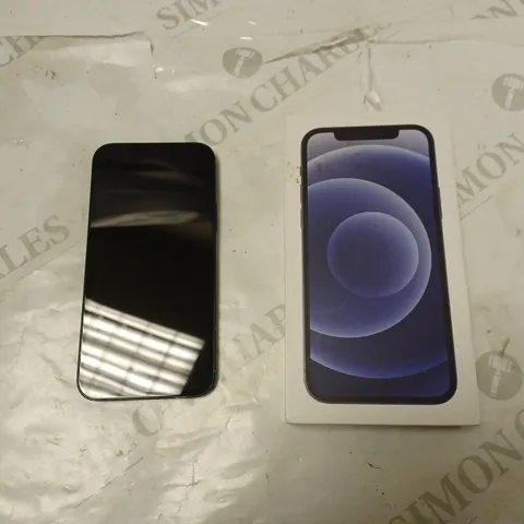 IPHONE 12 BOXED IN BLACK 64GB