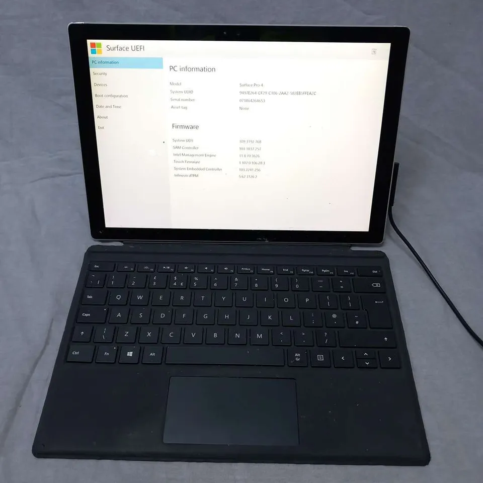 MICROSOFT SURFACE PRO 4 128GB