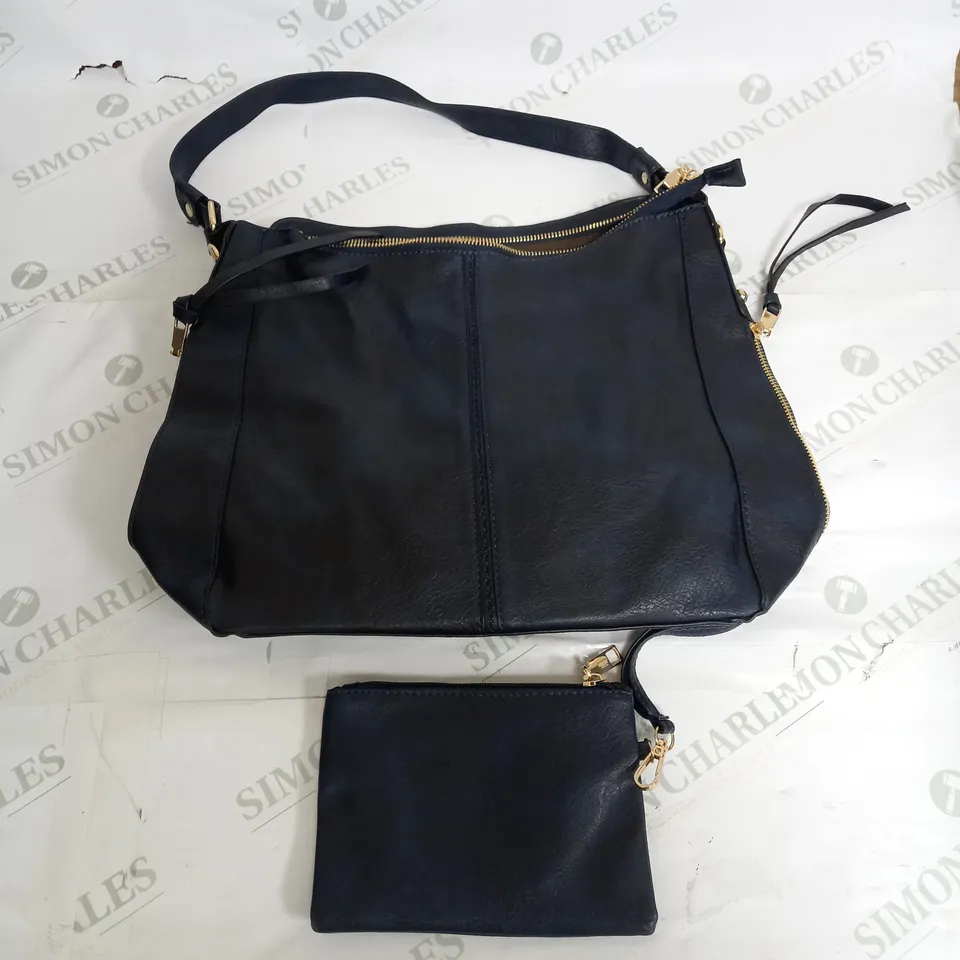 UNBRANDED NAVY HANDBAG & PURSE 