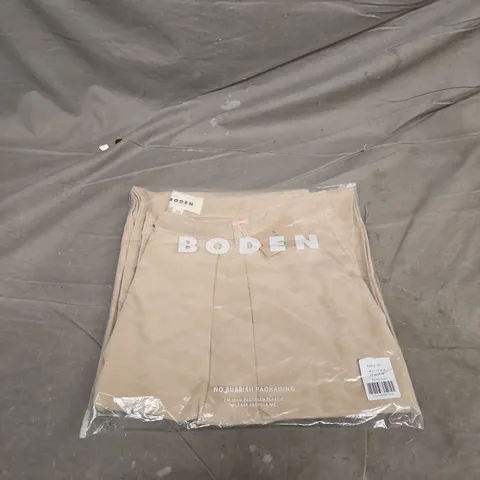 BODEN WOMEN'S BEIGE TROUSERS UK 20 (US 16-18) – NEW WITH TAGS