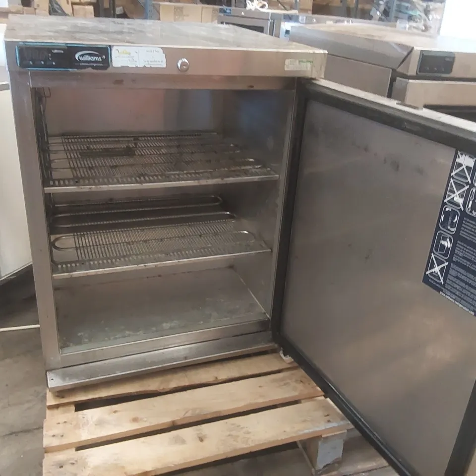 WILLIAMS COMMERCIAL UNDERCOUNTER TEMPERATURE CONTROLLED FOOD STORAGE CABINET