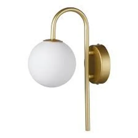 BOXED LIGHTSIN WALL LAMP - GOLD (1 BOX)