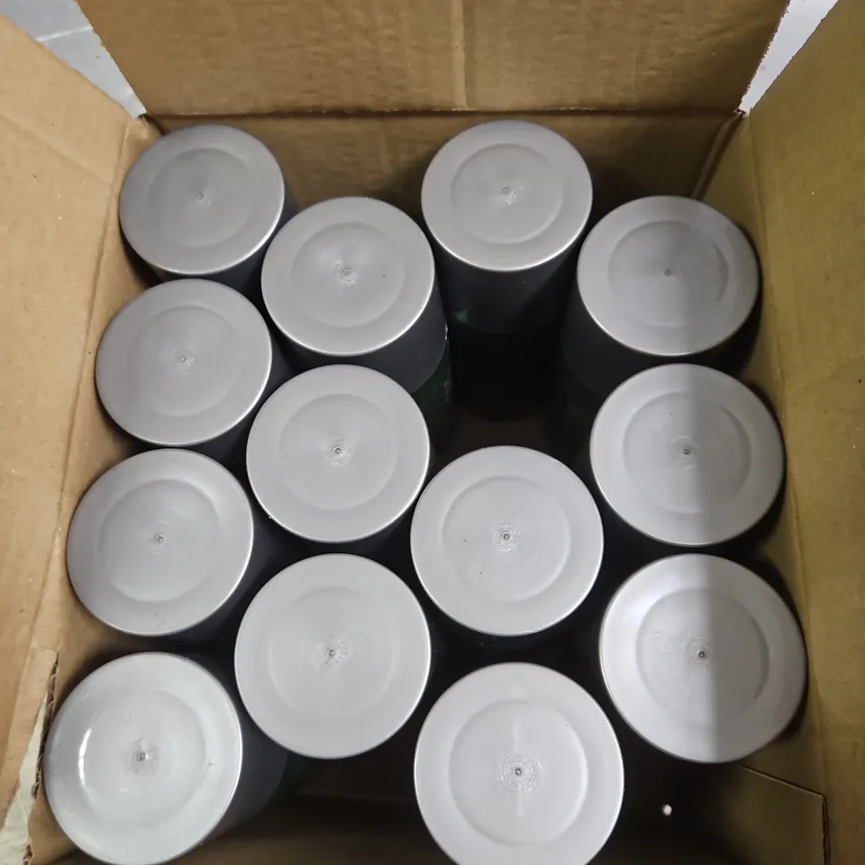 BOX OF APPROXIMATELY 12 COLORS MAN DE BANNETON GREEN DEODORANT SPRAY 150ML