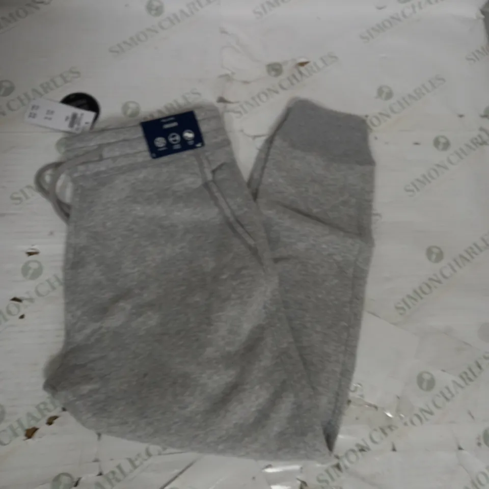 HOLLISTER FLEECE LINED JOGGER IN LIGHT GREY MARL SIZE S
