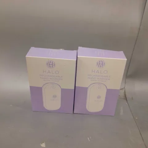 SEALED HALO SET OF 2 5,200MAH HAND WARMERS