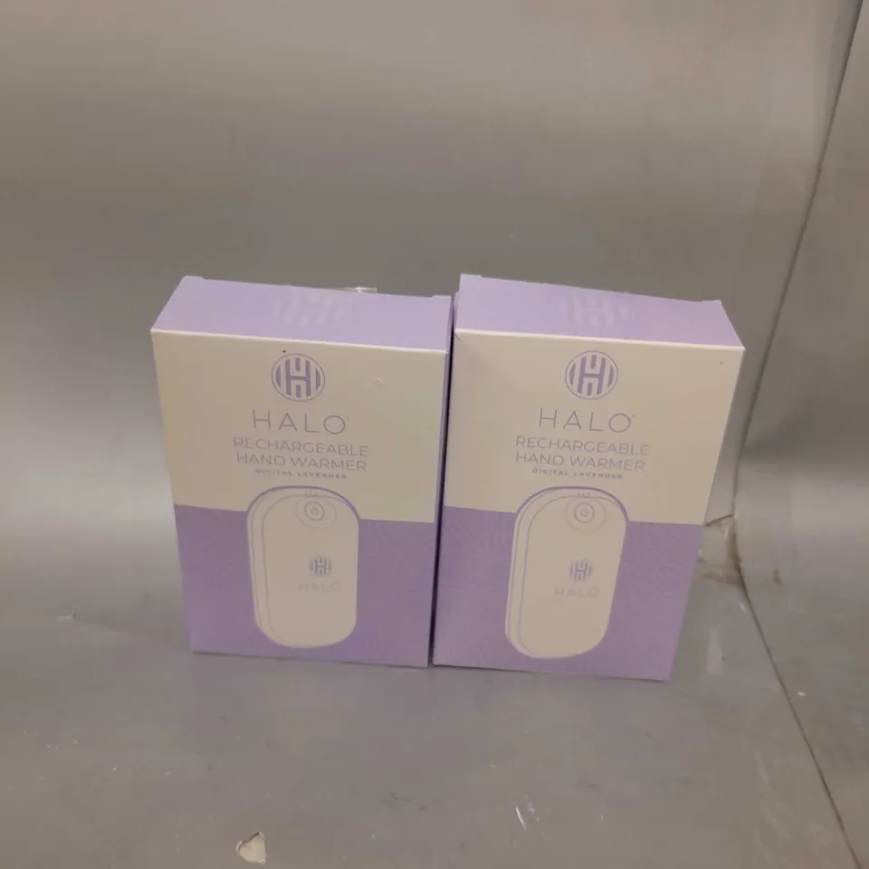 SEALED HALO SET OF 2 5,200MAH HAND WARMERS 