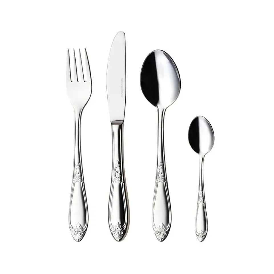 BOXED NURSO GMBH 24 PIECE STAINLESS STEEL CUTLERY SET