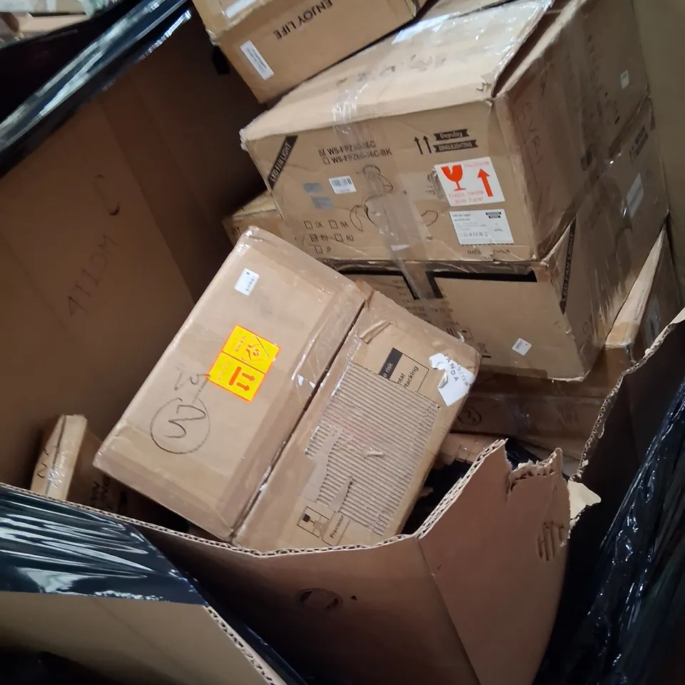 PALLET CONSISTING OF A LARGE QUANTITY OF ASSORTED HOUSEHOLD AND ELECTRICAL PRODUCTS AND ACCESSORIES TO INCLUDE;