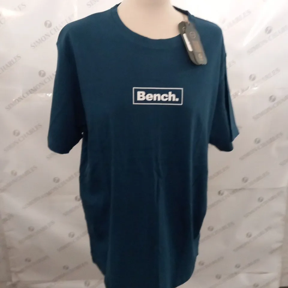 BENCH TEAL T SHIRT SIZE XL