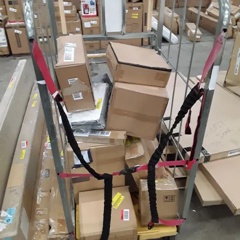 CAGE OF ASSORTED HOUSEHOLD GOODS AND PRODUCTS - CAGE NOT INCLUDED 