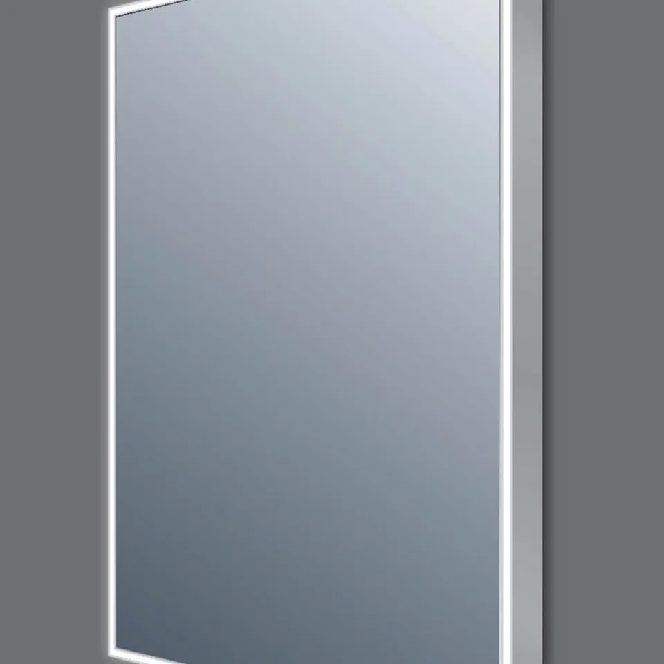 BOXED RECTANGULAR LED METAL MIRROR 
