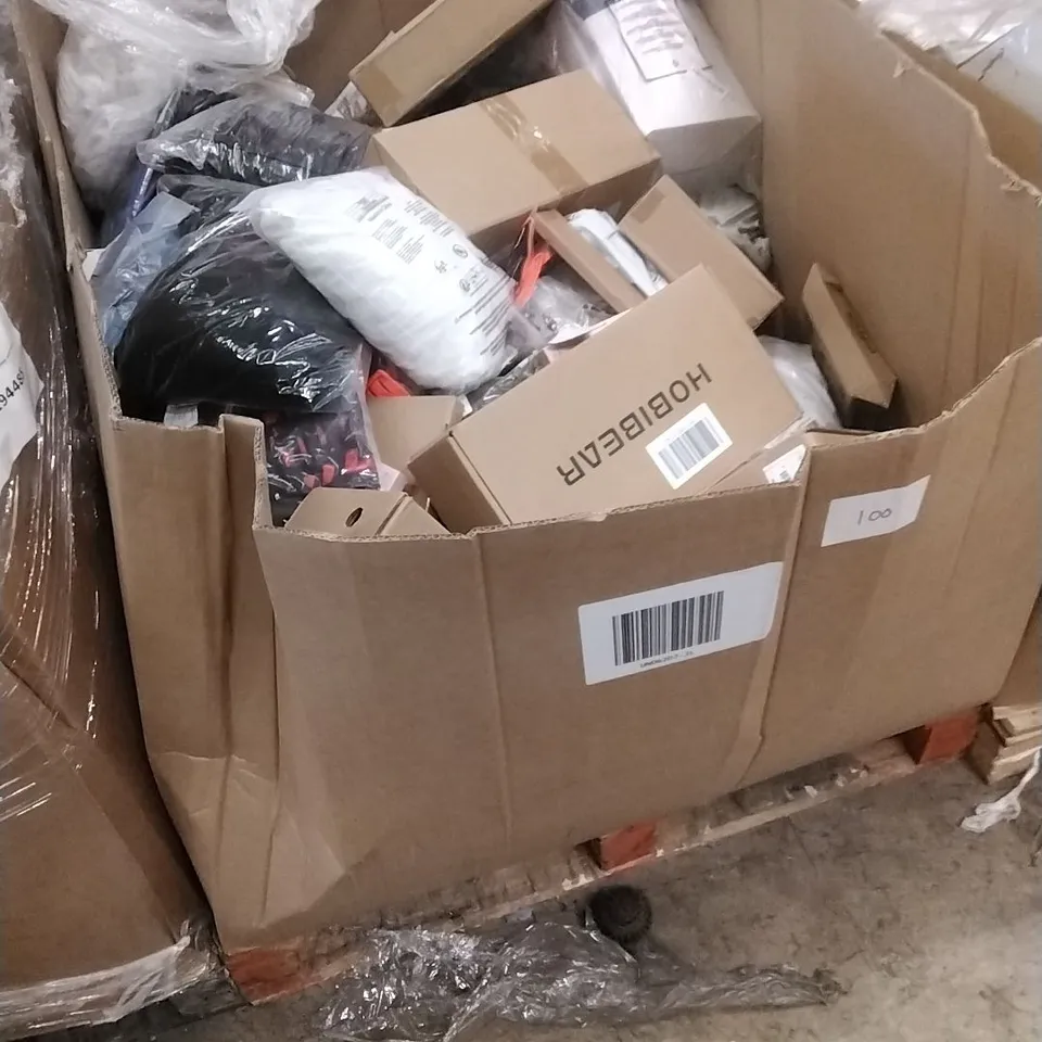 PALLET TO CONTAIN A LARGE QUANTITY OF; FASHION APPAREL, FOOTWEAR, HOME GOODS ETC