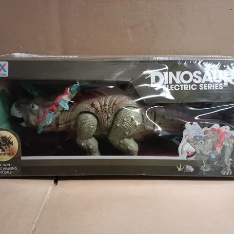 DINOSAUR ELECTRIC SERIES TRICERATOPS TOY