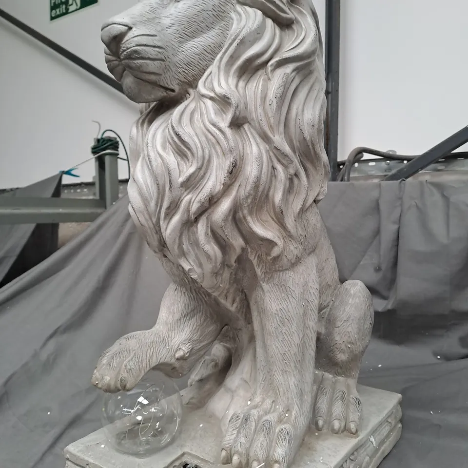 BOXED MY GARDEN STORIES LION SCULPTURE - COLLECTION ONLY