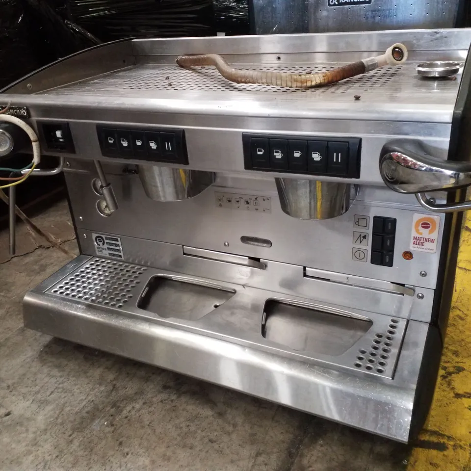 RANCILIO RAN7-2 COMMERCIAL 2 BARRISTA COFFEE MACHINE 